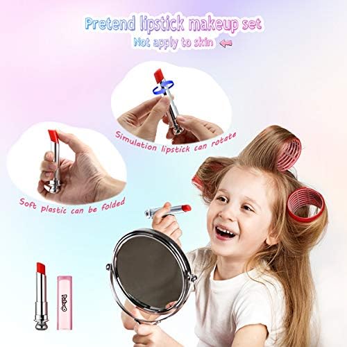 Pretend Makeup for Girls Makeup Kit for Girls Play Kids Makeup Toys