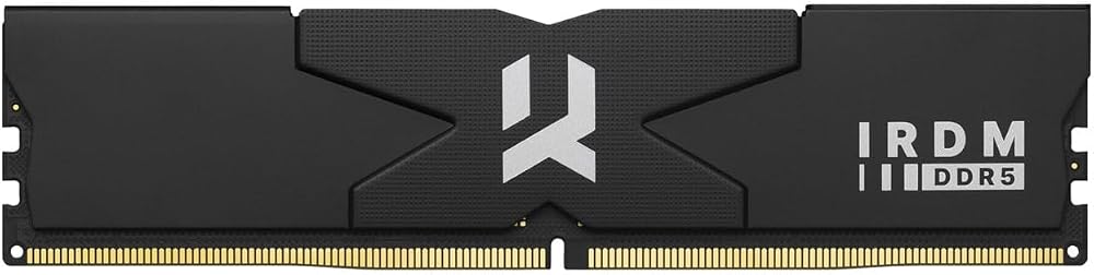 Goodram IRDM DDR5 64GB Kit 6400MHz CL32 UDIMM Black Memory Module for PC