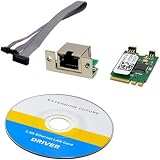 Frefgikty M.2 A+E Key 2.5G Ethernet LAN Card RTL8125B PCI Expansion Network view 1