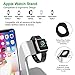 UPWADE Apple Watch Stand Qi Wireless Charging Pad Stand Universal Desktop Charging Stand 2 in 1 Charging Station for iPhone Xs Max/XR / XS/X / 8/8 Plus iWatch Series1 2 3 Nike+ iPad Multiple Devices