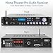 Pyle Multi-Channel Bluetooth Power Amplifier - 3000 Watt Audio Rack Mount Home Speaker Sound Stereo Receiver FM Radio, USB, Headphone, RCA, Dual Microphone w/ Echo, LED, Wireless Streaming P3001AT