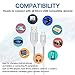 Micro USB Cable, 3 Pack (10ft/6ft/3.3ft) iSeekerKit USB 2.0 Nylon Braided Cords with Aluminum Connector for Samsung, Android and More(Silver)