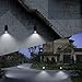InnoGear Solar Light 8 LED Wireless Waterproof Solar Spotlight Adjustable Wall Light Landscape Light Security Lighting Outdoor Light for Patio, Deck, Yard, Garden Auto On/Off, Pack of 2