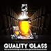 Whiskey Decanter Set for Men with 4 Glasses and 9 Cooling Whisky Stones, Bourbon, Rum, Scotch, Crystal Clear Decanter Sets - Whiskey Gifts for Men Dad Him