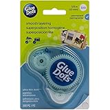 Glue Dots Clear Dot Disposable Dispenser-Ultra Thin