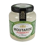 Pommery Mustard Meaux Moutarde in Pottery Crock with Herbs