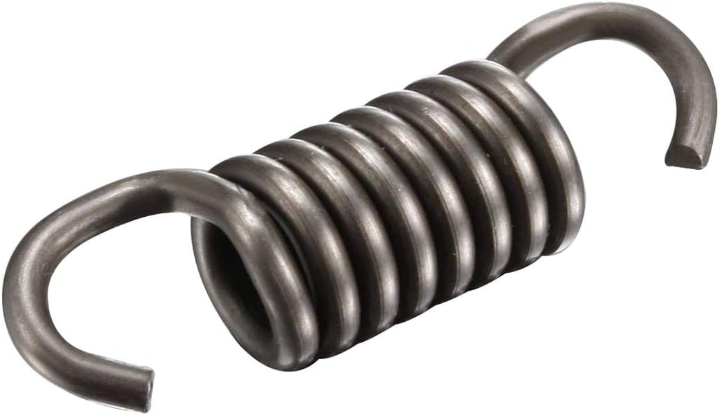 Clutch Spring New Lawn Mower Tension Extension Spring Coil Hook 139, Black