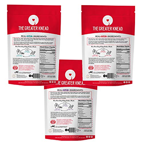 Greater Knead Gluten Free Bagel Chips - Vegan, non-GMO, Free of Wheat, Nuts, Soy, Peanuts, Tree Nuts - Combo bags with Plain, Cinnamon Raisin, and Everything (3 bags)
