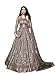 Delisa New IndianPakistani Wear Anarkali Suit and Party Wear Suit for Women (Grey, M-40)