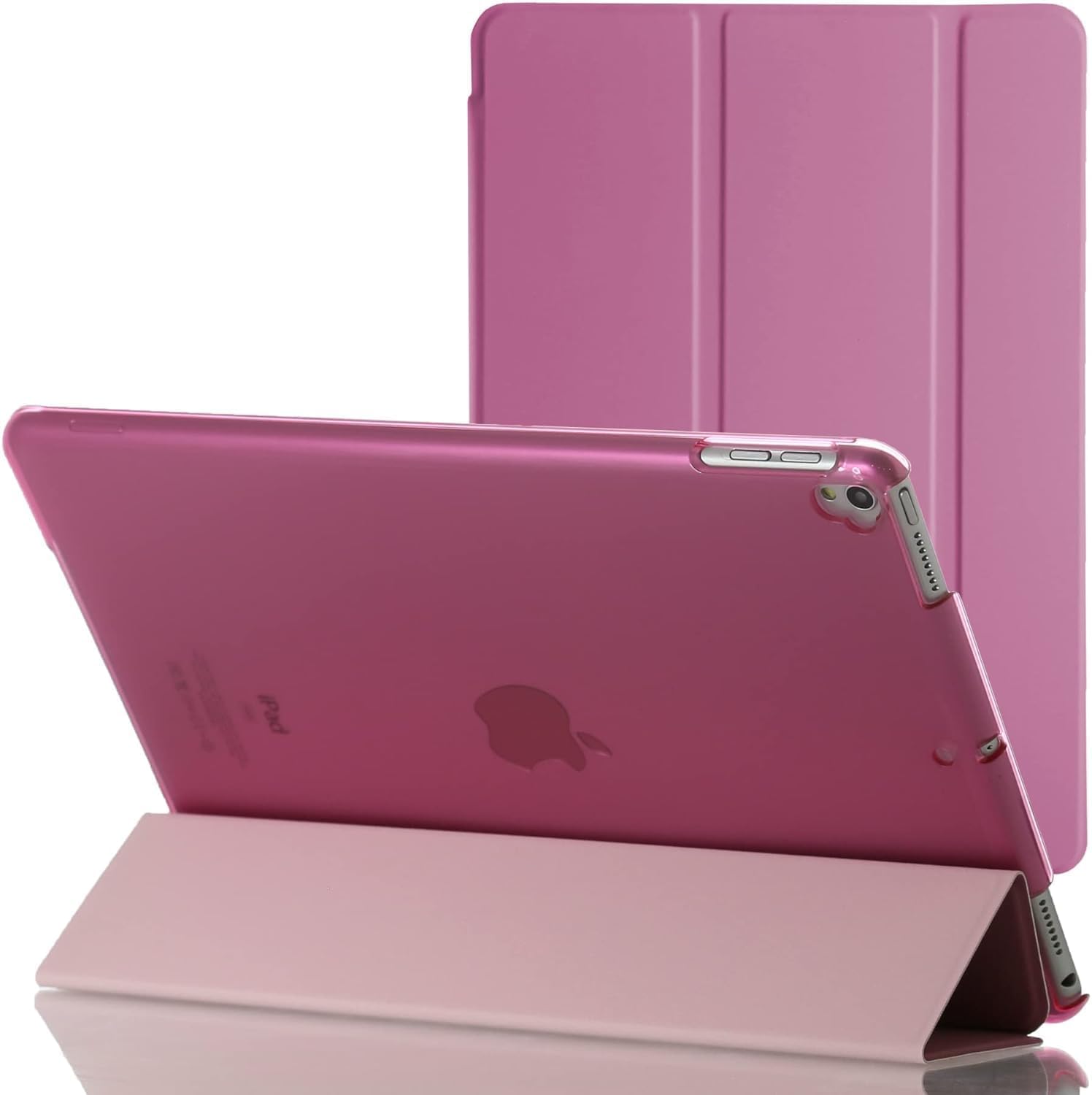 Smart Magnetic Case For New Apple iPad 10.2" (9th Generation 2021) (8th Generation 2020), (7th Generation 2019) Ultra Slim Magnetic Cover (Pink)