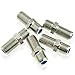 Mediabridge™ F81 Splice Connector - 5 Pack - 3GHz Female to Female F-Type Coaxial Cable Extension - (Part# CONN-F81-5PKX)