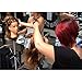 Mannequin Head 100% Real Human Hair for Cosmetology Training with Free Clamp Holder 16