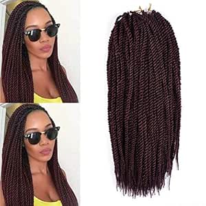 Amazon Com Feel Me 6pcs 18inch Senegalese Twist Crochet Hair Box
