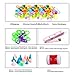 massmall 134 Pieces Mix Color Locking Stitch Markers (Color Ship Randomly)
