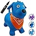 Runyuan Inflatable Jumping Dog for Kids Birthday Party-Ride-on Bouncy Animal Including Pump Space Hopper Toy-Gift for Children