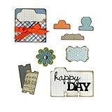 Sizzix Thinlits 12 Die Set Pocket Cards & Tabs by Lori Whitlock