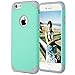 iPhone 6s plus Case,iPhone 6 plus Case,by Ailun,Soft Interior Silicone Bumper&Hard Shell PC Back,Shock-Absorption&Skid-proof,Anti-Scratch Hybrid Dual-Layer Cover[Mint Green]