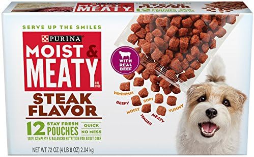 purina moist meaty dog food