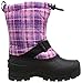 Northside Girl's Frosty, Purple Plaid, 1 M US Little Kid