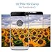 LG G5 Tempered Glass Screen Protector, ALCLAP 2-Pack LG G5 Full Coverage Screen Protector, Ultra HD Clear Film Anti-Bubble Lifetime Replacement glass screen for LG G5 (Black)