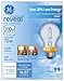 GE Lighting 62618 Reveal Clear 72-Watt (100-watt replacement) 1120-Lumen A19 Light Bulb with Medium Base, 2-Pack