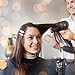 24 Pieces No Bend Clips Pin Curl Clips No Crease Hair Clips for Hairstyle Bangs Finger Waves Makeup Application (Black, White, Pink)