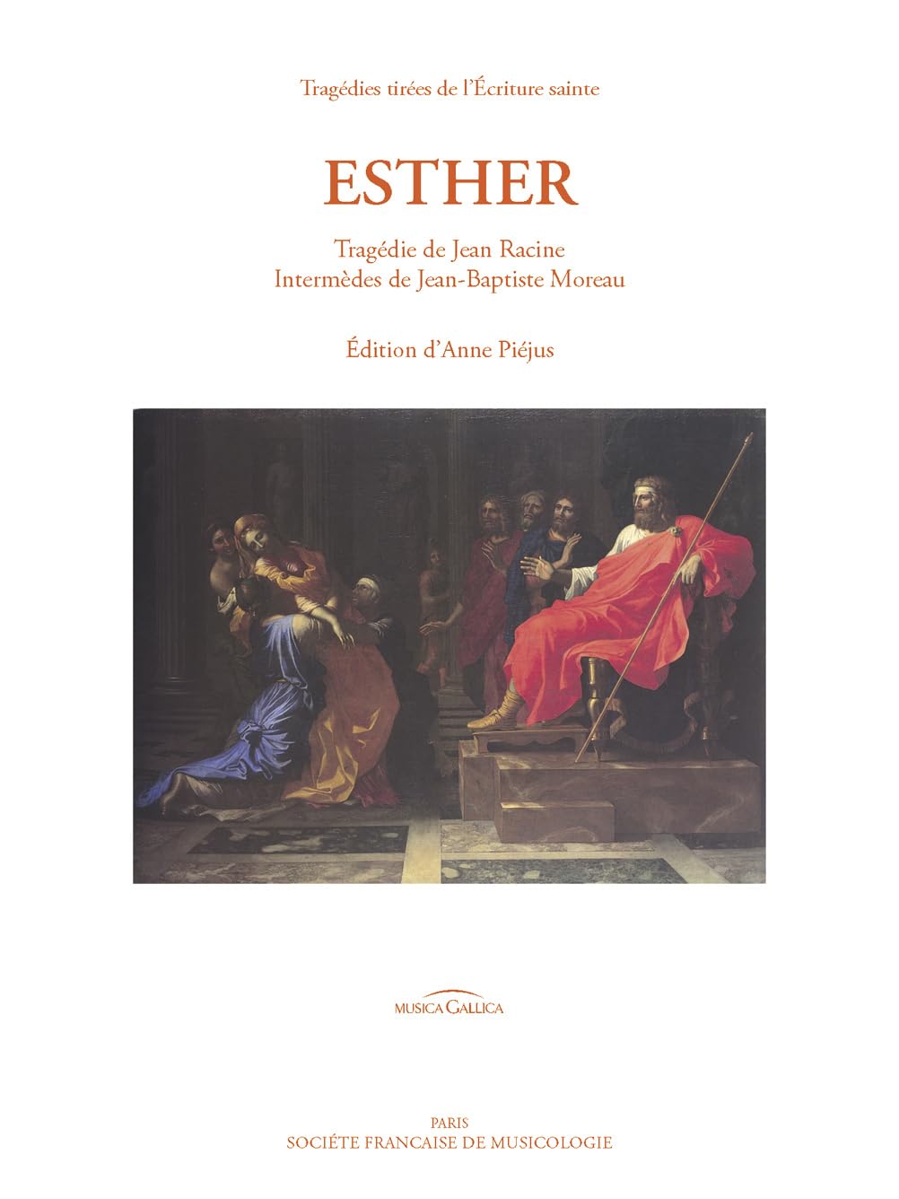 Esther: tragédie de Jean Racine