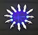 SumDirect 12/30/50/100 Pack LED Party Lights Non-Blinking Waterproof Lights For Paper Lanterns Balloons Floral or Wedding Decorations (12, Blue)