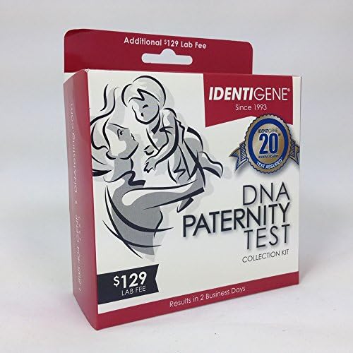 Identigene DNA Paternity Test 1 Kit (Pack of 4)