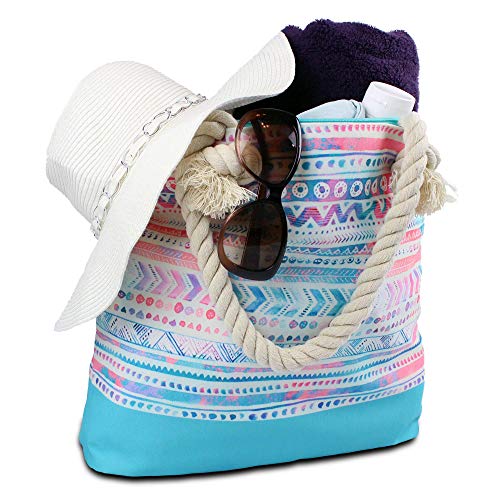 5 Resistant+Canvas+Handles+Closure+Pockets