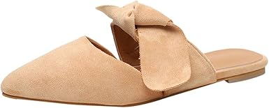 cute mule flats