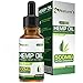 Hemp Oil for Pain Relief 500mg :: Stress Support, Anti Anxiety, Sleep Supplements:: Herbal Drops :: Rich in MCT Fatty Acids :: Natural Anti Inflammatory :: 1 Fl Oz. (30 ml)
