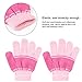 Vbiger Knitted Hat Scarf And Gloves Set For Kids (Pink)
