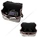 Koolertron Waterproof Vintage fashionable PU Leather DSLR Camera Bag Shoulder Messenger Bag Fit DSLR with 2 lenses For Canon Sony Nikon Canon Olympus And So On (Coffee)