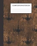 Composition Notebook: Gothic Vampire Spells Pattern College Ruled Notebook Lined School Journal