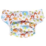 Adult Nappy Pants, Universal Size Adjustable Double Rows of Snaps Breathable Washable Prevent Side Leakage Urinary Cloth For Incontinence Care (#A51)