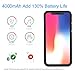 Balleay Art Wireless Battery Charging Case 4000Mah Magnet Bracket Portable Cover Charger Compatible Phone Cases with iPhone X /8/7 and More