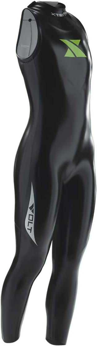 Xterra Wetsuits - Men's Volt Triathlon Wetsuit - Sleeveless Neoprene Wet Suit (3mm Thickness) | Designed for Open Water Swimming - Ironman & USAT Approved