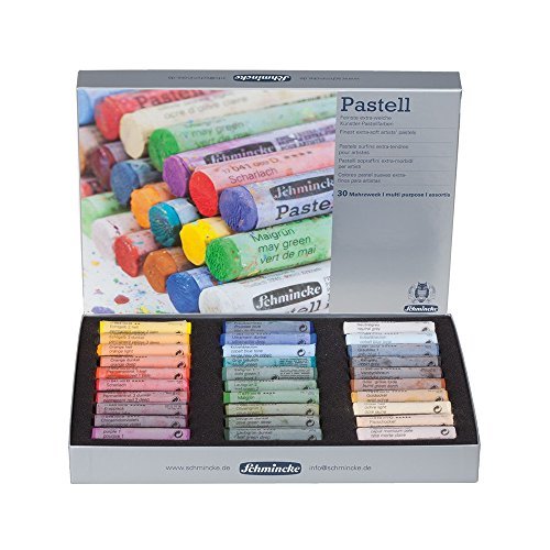 Schmincke Extra-Soft Pastel Multi-Purpose Set, Set of 30 Colors (77230097)