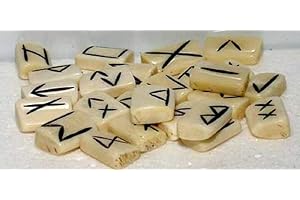 AzureGreen Bone Rune Set