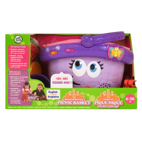 LeapFrog Shapes And Sharing Picnic Basket