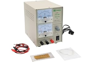 SHANGNIULU Gold Plating Kit 2A Machine Jewelry Plater Electroplating Silver Gold Plating Machine Jewelry Plater Electroplating Processing Tools with Voltage is Adjustable (110V US Plug)