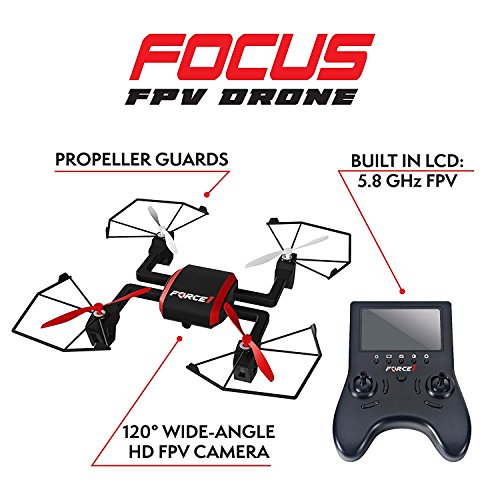 image for Force1 Focus Drone with Camera Live Video - 720p HD Drone Camera and V