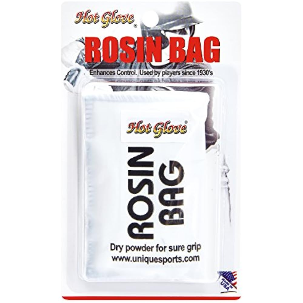 Baseball Softball Rosin Bag Resealable Pouch Professional Grade Dry