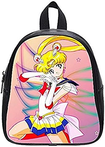 Xiang xiang bag Custom Sailor Moon middle school Custom School Bag for Kids Custom Backpack for girls boys (Small)
