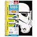 Star Wars Trapper Keeper Notebooks with Snapper Trapper by Mead, 1 Subject, Wide Ruled, 3 Pack (73499)