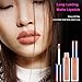 Makeup Lipstick Matte Set,DE'LANCI Liquid Lipstick Long Lasting Waterproof,Dark Red Liquid Lip Gloss Beauty Stay All Day,8 Colors Lipgloss Natural Nude Lipsticks High End Gift Kit