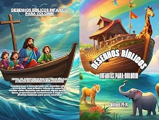 Livro Desenhos Bíblicos Infantis para Colorir