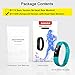 Lintelek Fitness Tracker, Heart Rate Smart Wristband, Sleep Monitor, Steps/Calorie and Distance Counter Pedometer for Android or iOS Phone