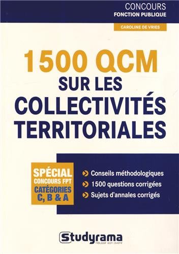 1500 QCM sur les collectivités territoriales
